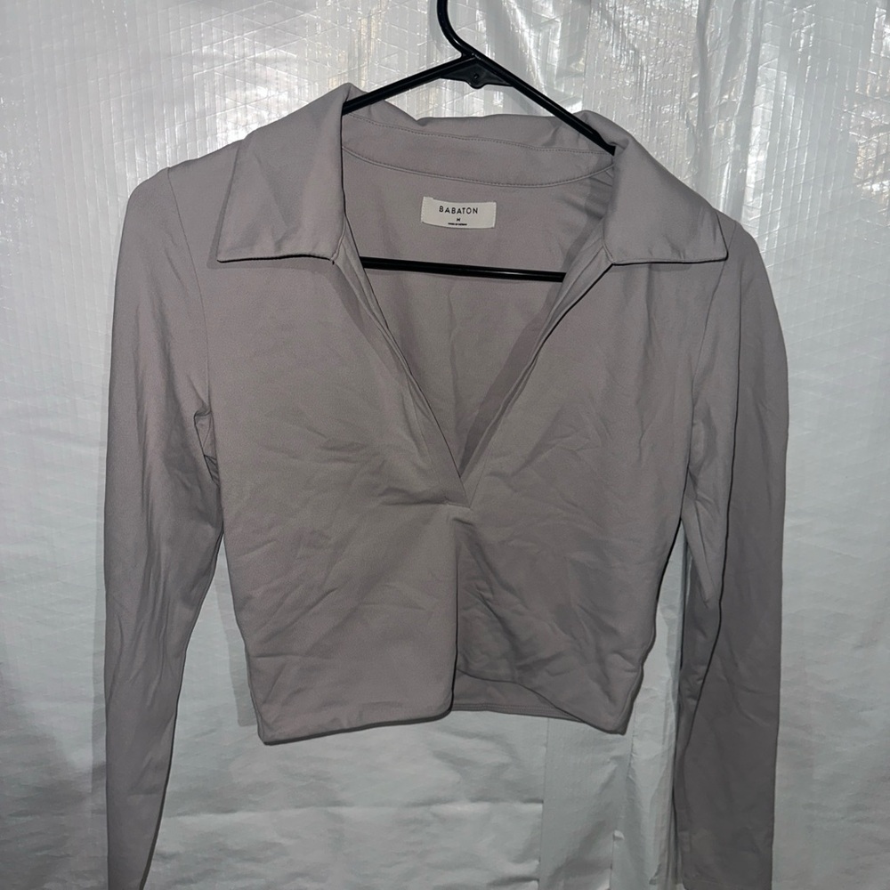 Babaton Women's Gray Blouse